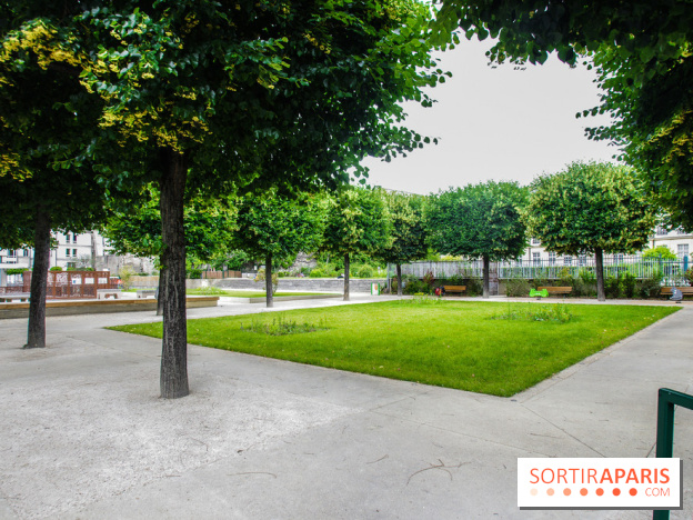 Le jardin des Arts-Albert Schweitzer à Paris, les photos