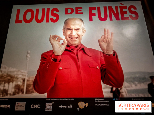Exposition Louis de Funès à la Cinémathèque