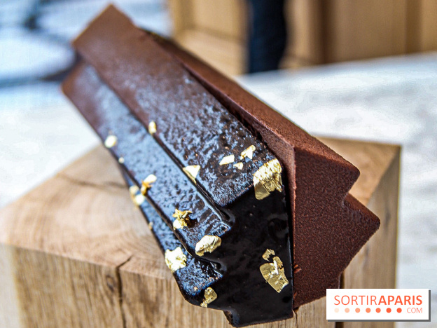 La Bûche de Noël de Quentin Lechat au T'Time Jardin Privé du Novotel les Halles