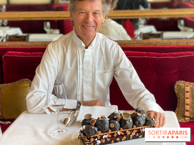 La Bûche de Noël 2020 et Galette des rois 2021 de Guy Martin au Grand Véfour