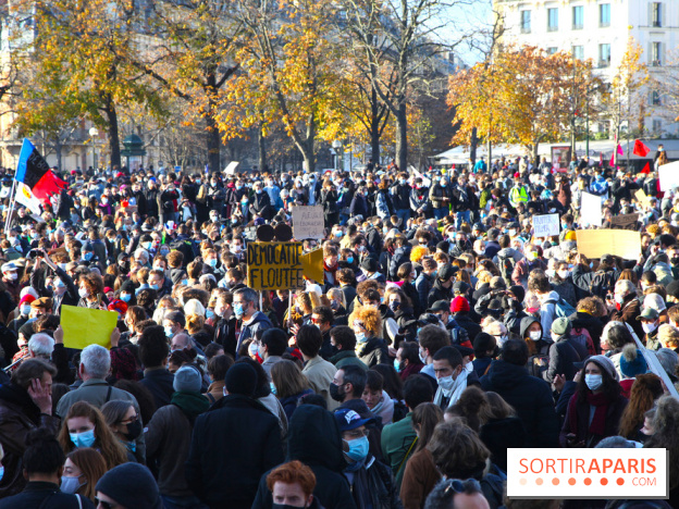 Sécurité Globale : Manifestation Trocadéro 