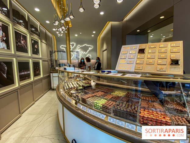 Bûches et chocolats de Noël chez Bernachon