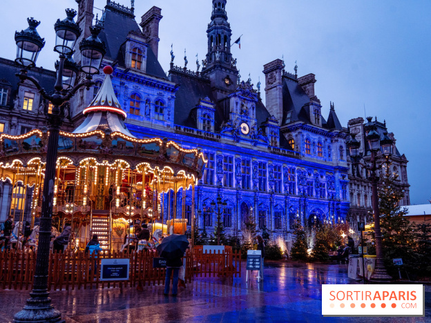 Photos : Village et illuminations de Noël de l'Hôtel de Ville 2020
