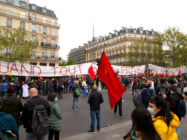 Manifestation 1er mai 2021 à Paris 