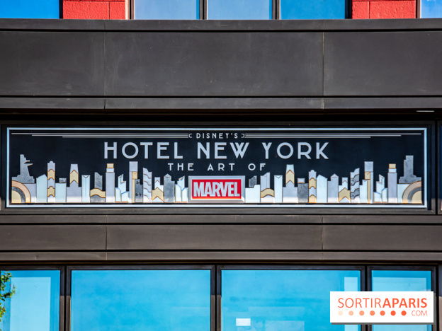 Hôtel Marvel à Disneyland Paris : nos photos du Disney's hotel New York - The Art of Marvel