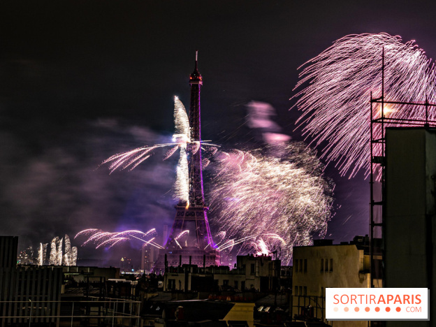 Photos feu d'artifice Paris 2021