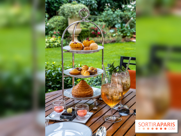 Le Tea Time vanille du Shangri-La Paris par Maxence Barbot 