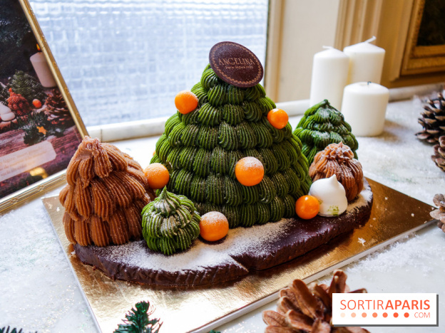 Bûches de Noël 2021 signées Angelina, nos photos