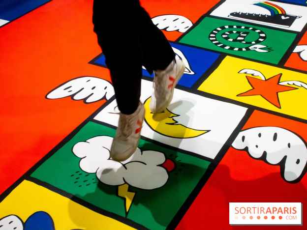 Castelbajac à la Galerie des Enfants du Centre Pompidou