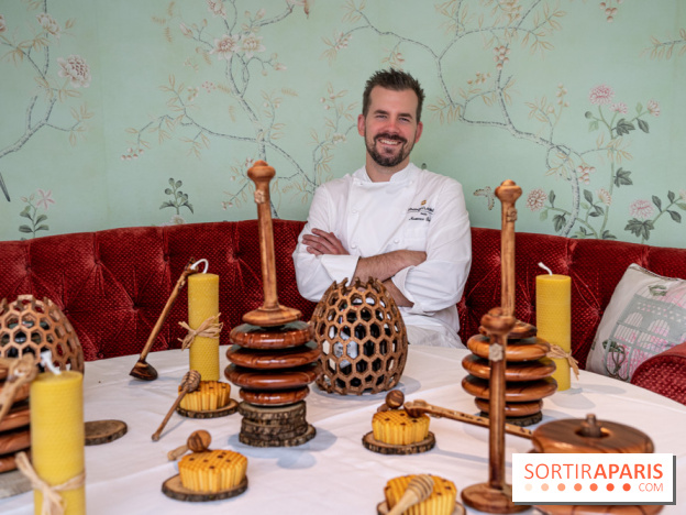 La Bûche de Noël du Shangri-La Paris par Maxence Barbot 2021 et sa galette des rois 2022