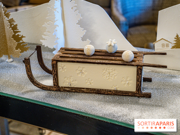 Photos Bûche de Noël du Crillon 2021 par Matthieu Carlin