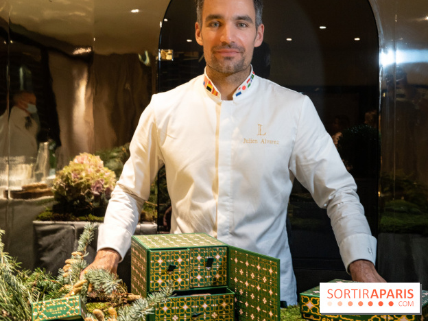 Photos : Bûche de Noël 2021 et Galette 2022 de Ladurée par Julien Alvarez