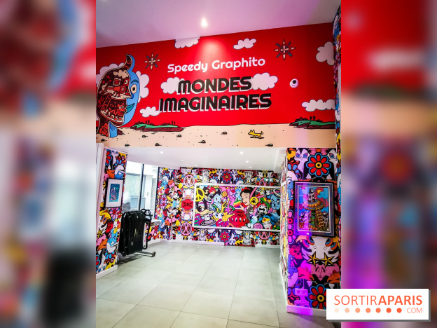 Les Mondes imaginaires de Speedy Graphito, nos photos de l'exposition immersive du Musée en Herbe