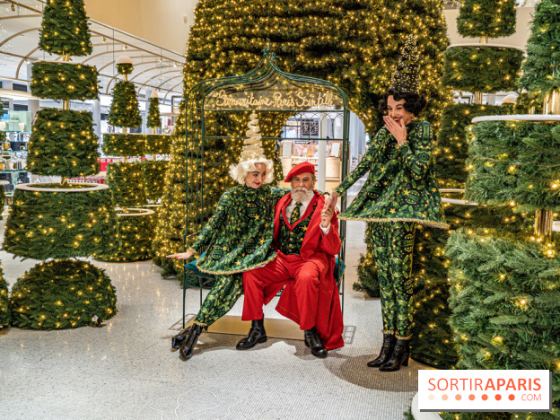 Inauguration Noël à la Samaritaine 2021, animations et vitrines