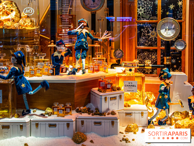 Inauguration des Vitrines de Noël des Galeries Lafayette 2021, les photos