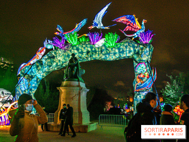 Festival des lumières du Jardin des Plantes 2021, l'Evolution en voie d'illumination - nos photos