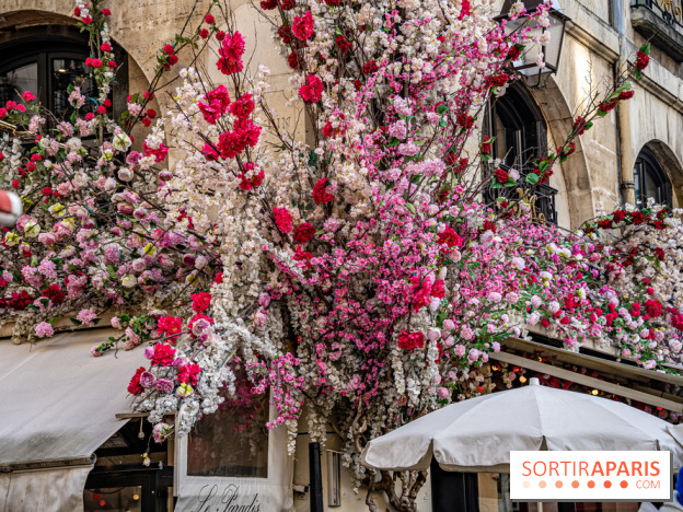 Les cafés fleuris de Paris