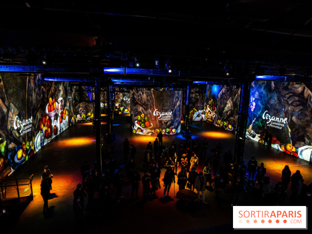 Exposition Cézanne à l’Atelier des Lumières 