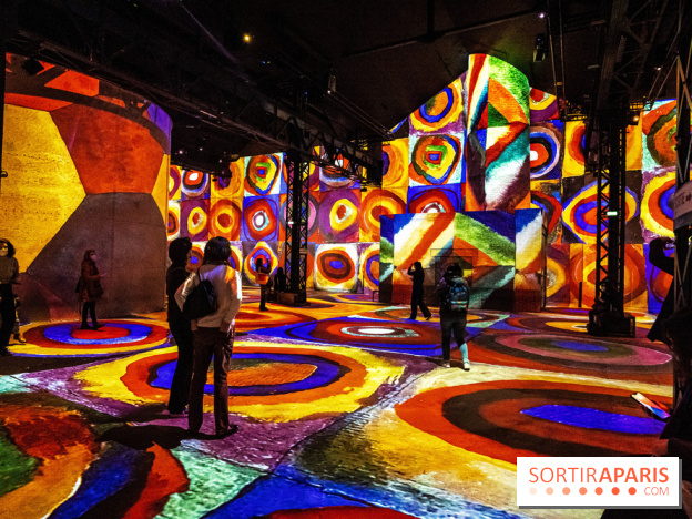 Exposition Kandinsky à l’Atelier des Lumières