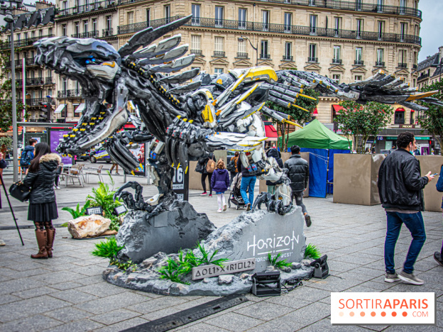 Horizon Forbidden West : l'exposition dans le métro parisien - nos photos