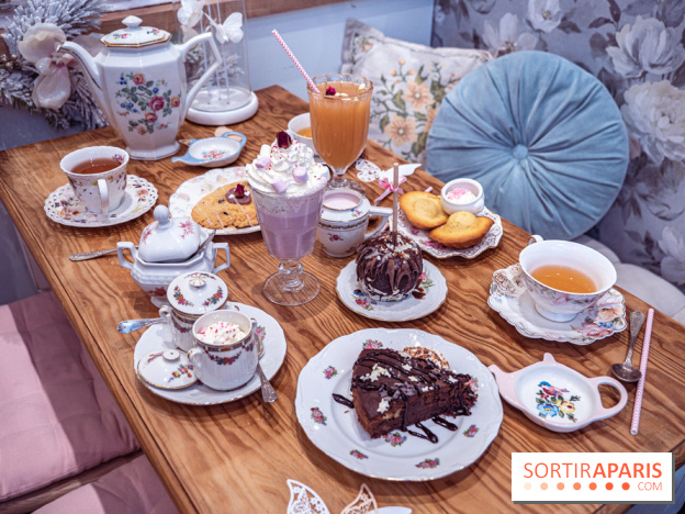 Le Jardin de Mademoiselle en mode Fête foraine sous la neige 