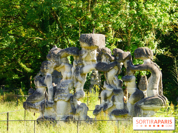 Le jardin de sculptures de la Dhyus, un lieu insolite en Île-de-France