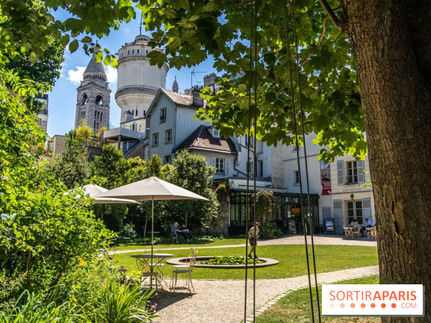 Le Café Renoir au sein du Jardin Renoir du Musée Montmartre 2022