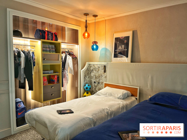Insolite : dormez dans la chambre inspirée de l'enfance d'un joueur du Paris-Saint-Germain