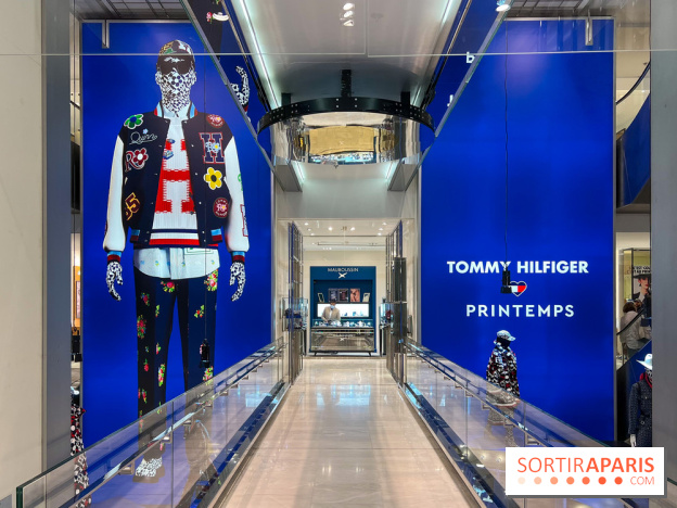 Pop up Tommy Hilfiger x Richard Quinn au Printemps Haussmann