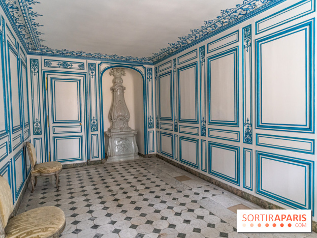 Les appartements de Madame Du Barry restaurés au Château de Versailles - la pièce des bains