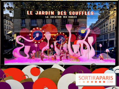 Vitrines de Noël 2022 Le Bon Marché Rive Gauche