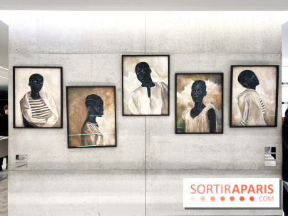 Exposition Elladj Lincy Deloumeaux chez Saint Laurent Rive Droite