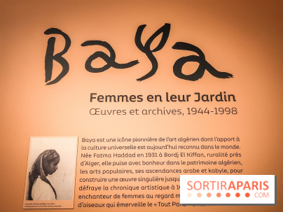 Baya, femmes en leur jardin, l'exposition poétique à l'Institut du monde arabe - nos photos