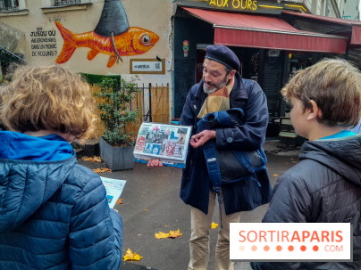 Rallye street art à Belleville avec Paris d'enfants