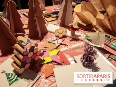 Atelier créatif chez HOBA en famille