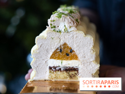 Bûche de Noël du Printemps Haussmann 2022 par Bryan Esposito