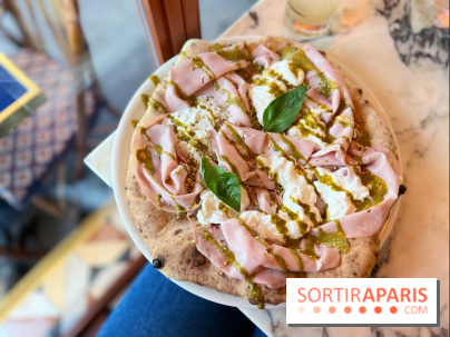 Pizzeria Agata - Pizza pistache mortadelle