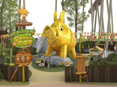 Toutatis au Parc Astérix, les photos 