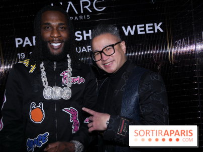 ©Rachid Bellak - Burna Boy et Felix Wu, patron de l'Arc