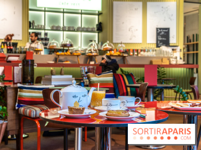 Café Paul Smith, le créateur de mode s'approprie le Café Vert du Printemps Haussmann