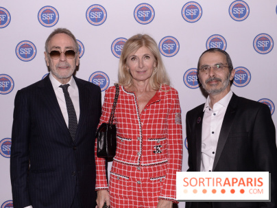 © Rachid Bellak - Alain Chamfort Catherine Madar pdte SSF et Arié Levy pdt de SSF