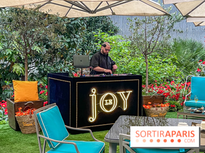 La terrasse cachée du Joy à l'Hôtel Fouquet's 2023 : le jardin de coquelicots - IMG 6332