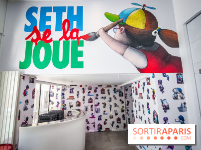 Seth se la joue, l'exposition de street-art ludique pour les enfants, au musée en Herbe - nos photos