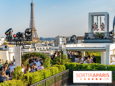 La terrasse en rooftop du Péninsula 2023 - soirée d’inauguration -  A7C5445
