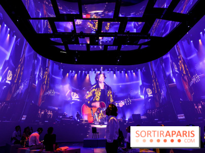On stage with The Rolling Stones, nos photos