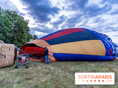 Montgolfière à Fontainebleau, vol au dessus de l'Ile-de-France -  A7C8951