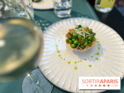 Blossom - Tartelette petits pois ricotta