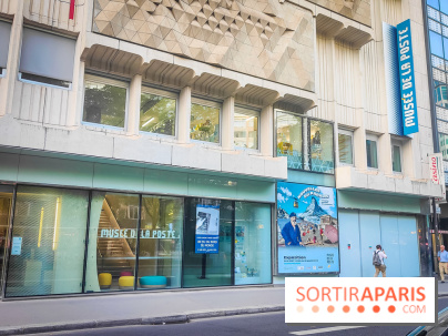 Nouvelles du paradis, la carte postale de vacances : l'exposition ensoleillée au Musée de la Poste - IMG20230905194312