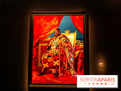 Exposition Kehinde Wiley - Dédale du Pouvoir - Musée du Quai Branly Jacques Chirac - photos  -  A7C2034