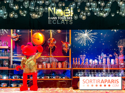 Les vitrines et décors de Noël 2023 du Bon Marché Rive Gauche